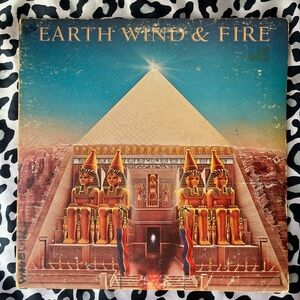Earth, Wind & Fire — All In All Vinyl Album with Poster and Lyrical Sleeve
